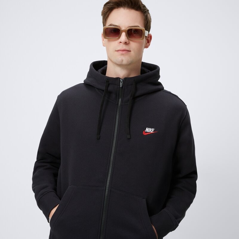 NIKE BLUZA Z KAPTUREM M NSW CLUB DT HOODIE FZ BB ESSENTIALS