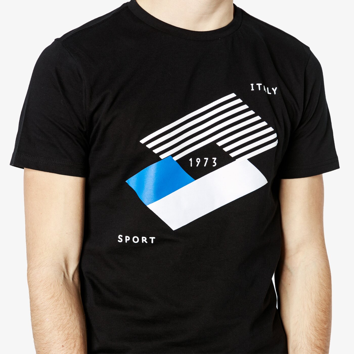 Koszulka męska LOTTO T-SHIRT SS FABRIANO lo19tsm23002 kolor czarny