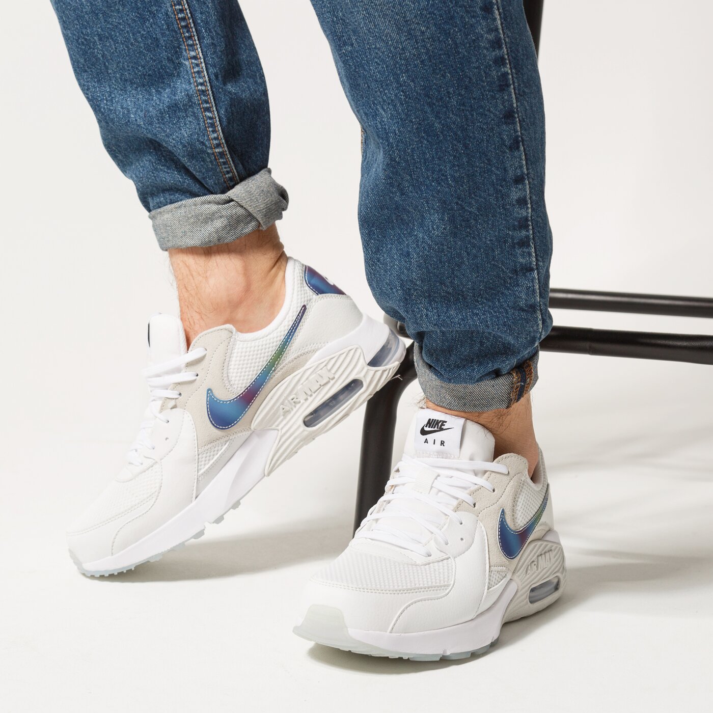 Buty sportowe męskie NIKE AIR MAX EXCEE cd4165-102 kolor biały