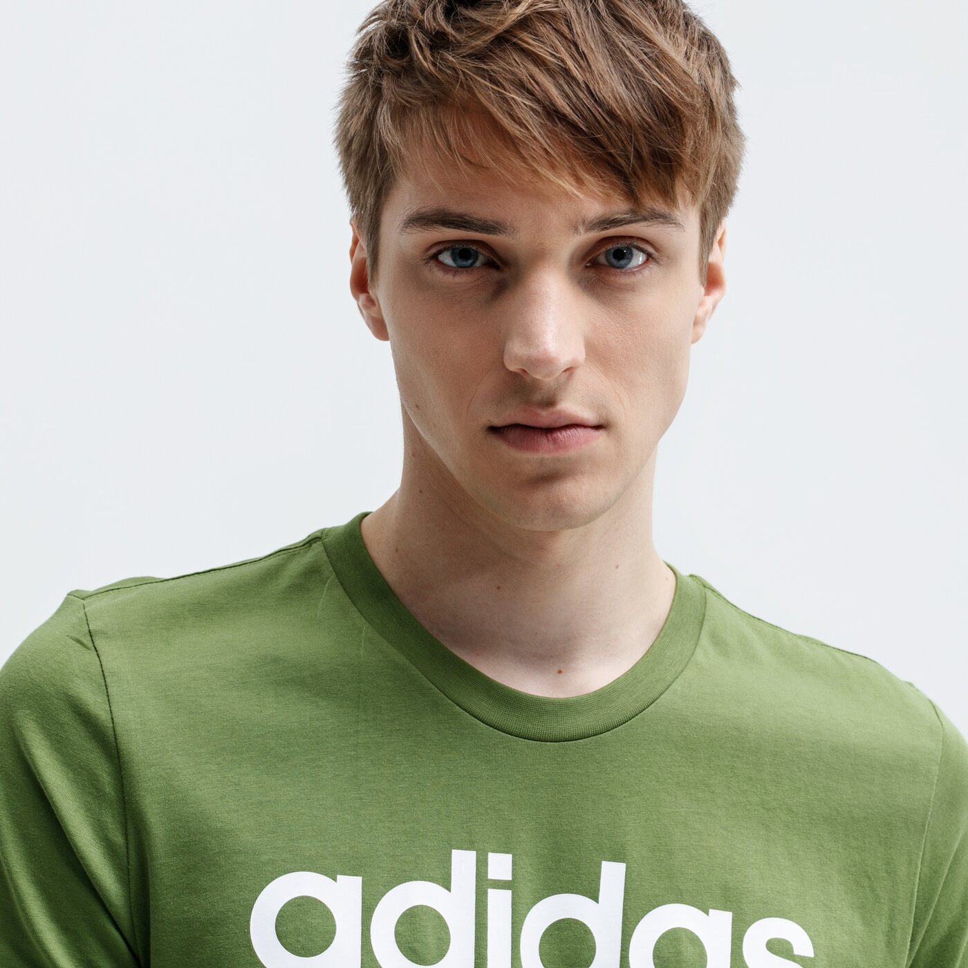 Koszulka męska ADIDAS T-SHIRT SS E LIN ei9823 kolor zielony