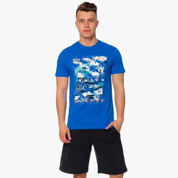 Koszulka męska LOTTO T-SHIRT PATITO lo17tsm80001 kolor niebieski