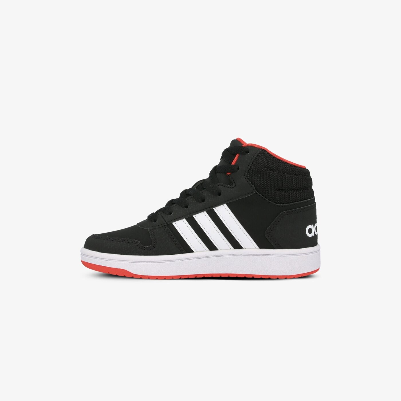 Buty dziecięce ADIDAS HOOPS MID 2.0 K b75743 kolor czarny