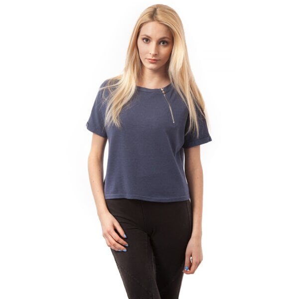 Koszulka damska FEEWEAR T-SHIRT AMUR fw15tsd54001 kolor granatowy