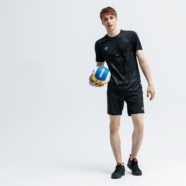 Spodenki męskie UMBRO SZORTY TRAINING WOVEN SHORT 65490u-060 kolor czarny