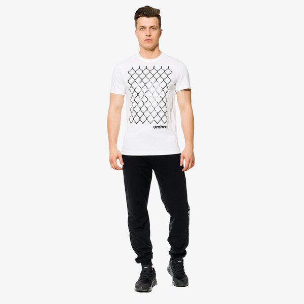 Spodnie dresowe męskie UMBRO SPODNIE SPRUCE ul18spm04001 kolor czarny