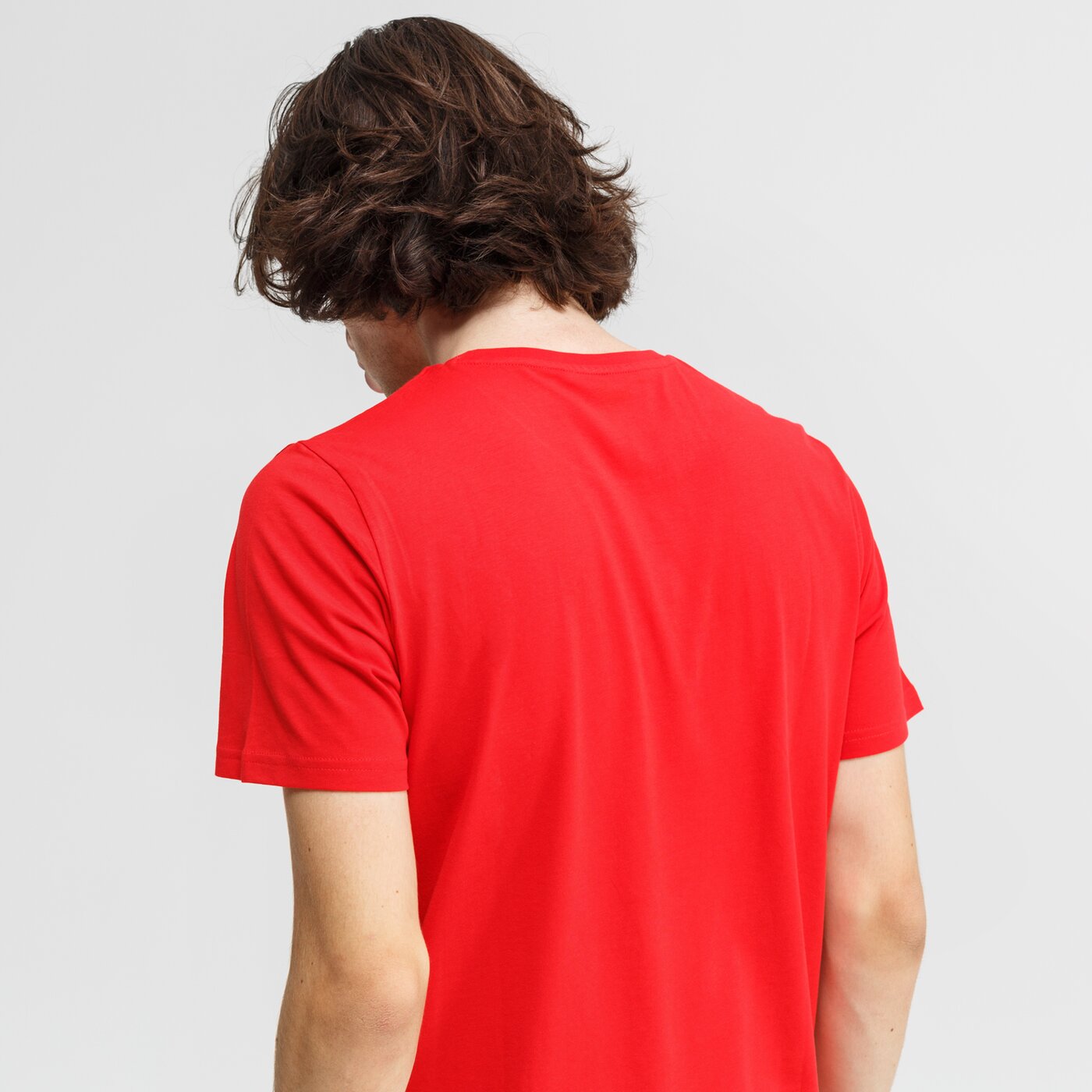 Koszulka męska PUMA T-SHIRT PUMA BRAND 584509 11 kolor czerwony