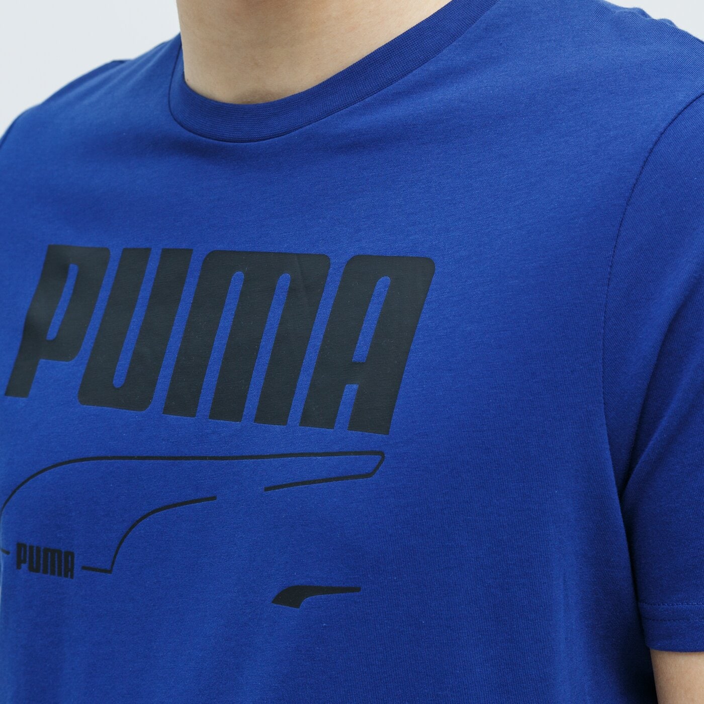 Koszulka męska PUMA T-SHIRT REBEL 585738 12 kolor granatowy
