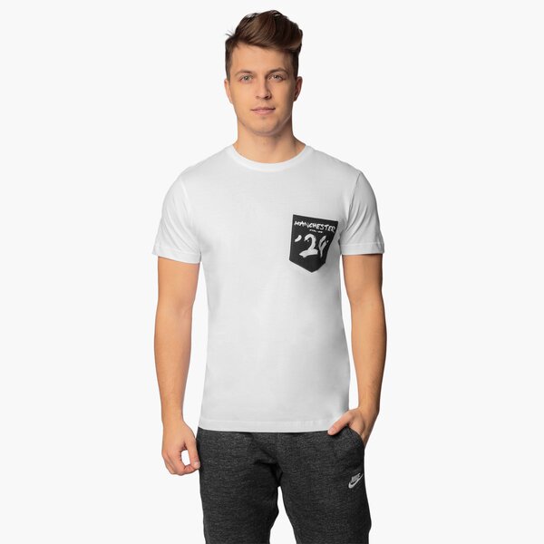 Koszulka męska UMBRO T-SHIRT HOPE ul17tsm50001 kolor biały