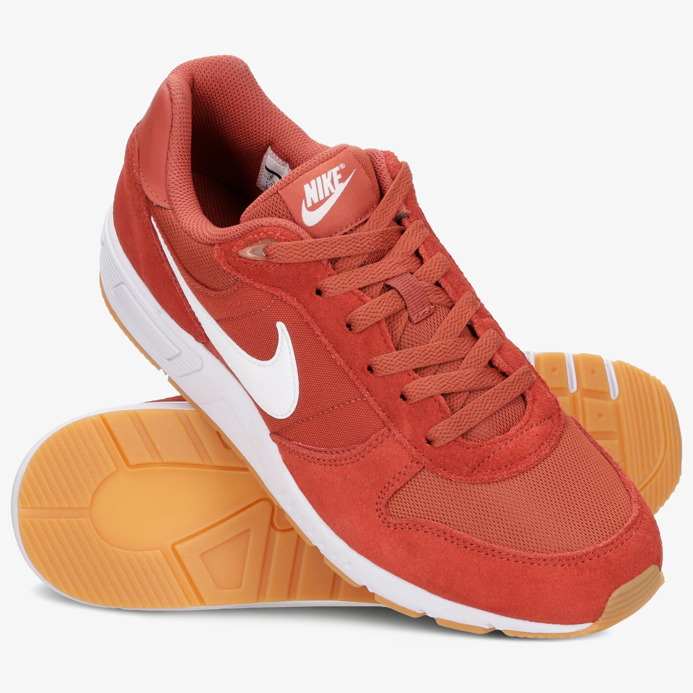 Buty sportowe męskie NIKE NIGHTGAZER  644402-801 kolor pomarańczowy