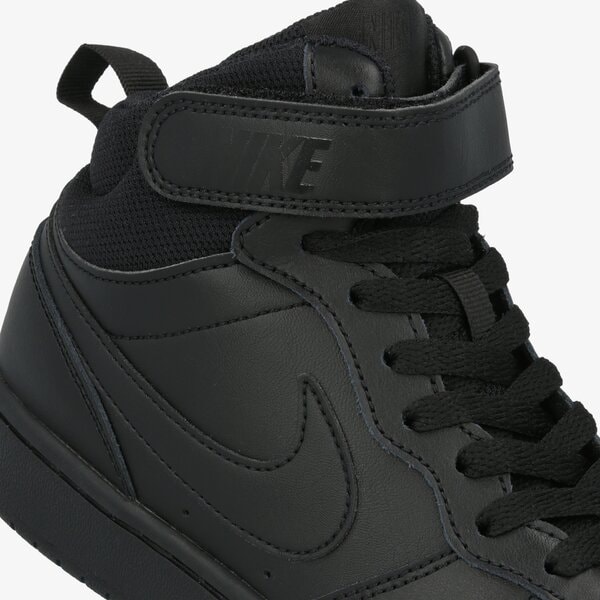 Buty dziecięce NIKE COURT BOROUGH MID 2 cd7782-001 kolor czarny