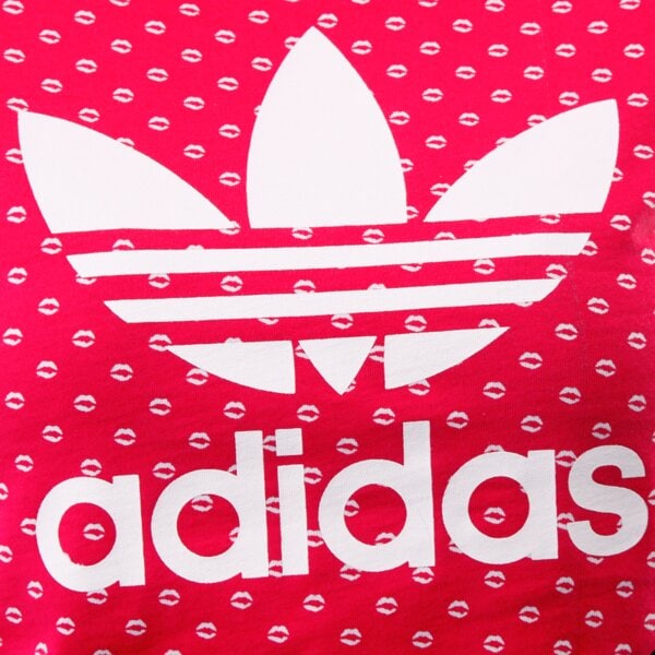 Koszulka damska ADIDAS T-SHIRT TREFOIL TEE LIP z34771 kolor różowy