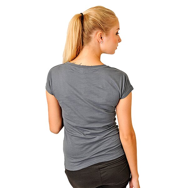 Koszulka damska BENCH T-SHIRT MORPH blga2188gy120 kolor szary