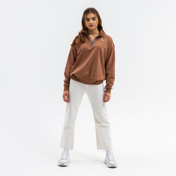 Bluza damska NIKE BLUZA W NSW ICN CLSH FLC GX HZ LS T dd5031-256 kolor brązowy