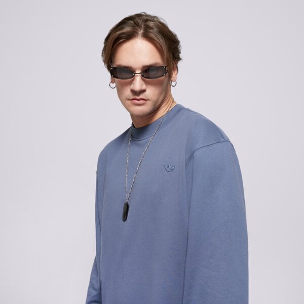 Bluza męska ADIDAS BLUZA P ESS CREW ix9813 kolor granatowy