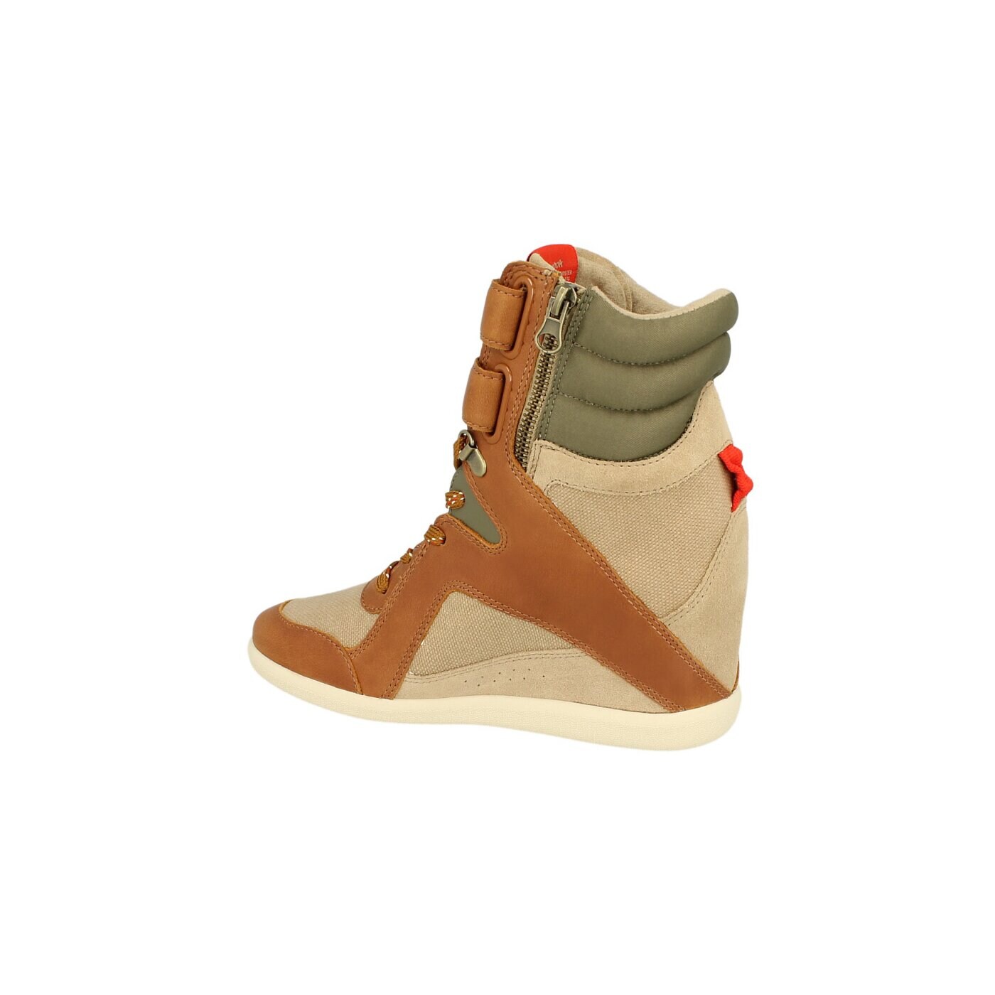 Buty sportowe damskie REEBOK MID CUT WEDGE AK v51926 kolor brązowy