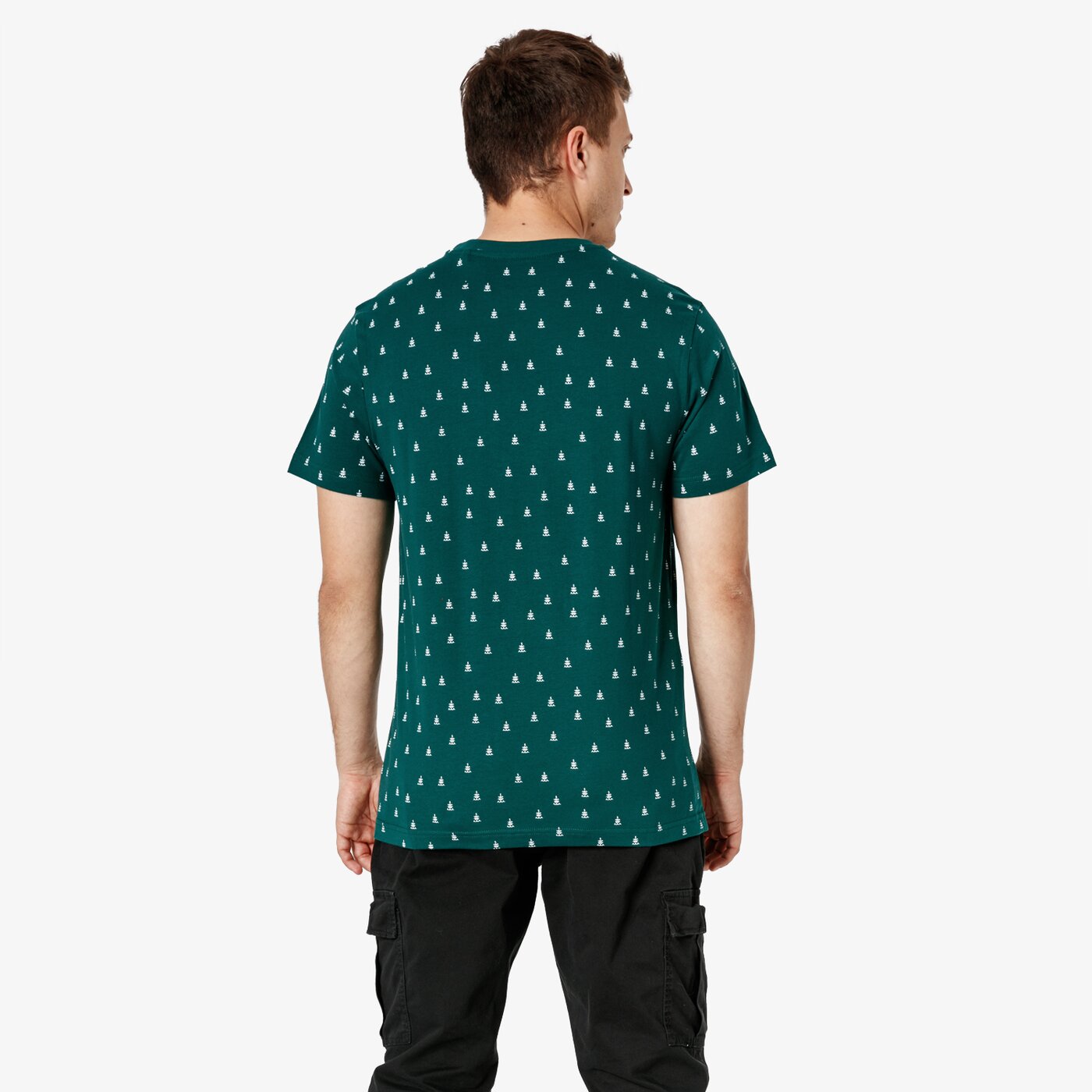 Koszulka męska FEEWEAR T-SHIRT SS TREE fw38tsm64001 kolor zielony