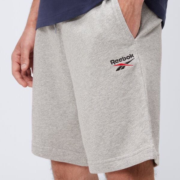 Spodenki męskie REEBOK SZORTY IDENTITY SMALL LOGO FT SHORT 100221793 kolor szary