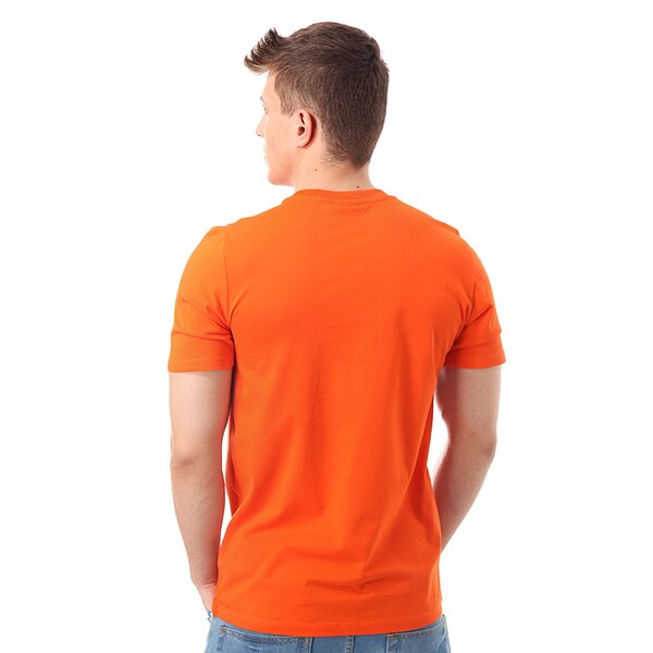 Koszulka męska UMBRO T-SHIRT SMALL LOGO CTN 62293u1f2 kolor pomarańczowy