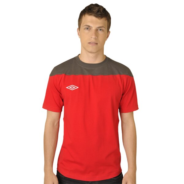Koszulka męska UMBRO T-SHIRT F TRN CVC SS CREW TEE 60615uc2c 