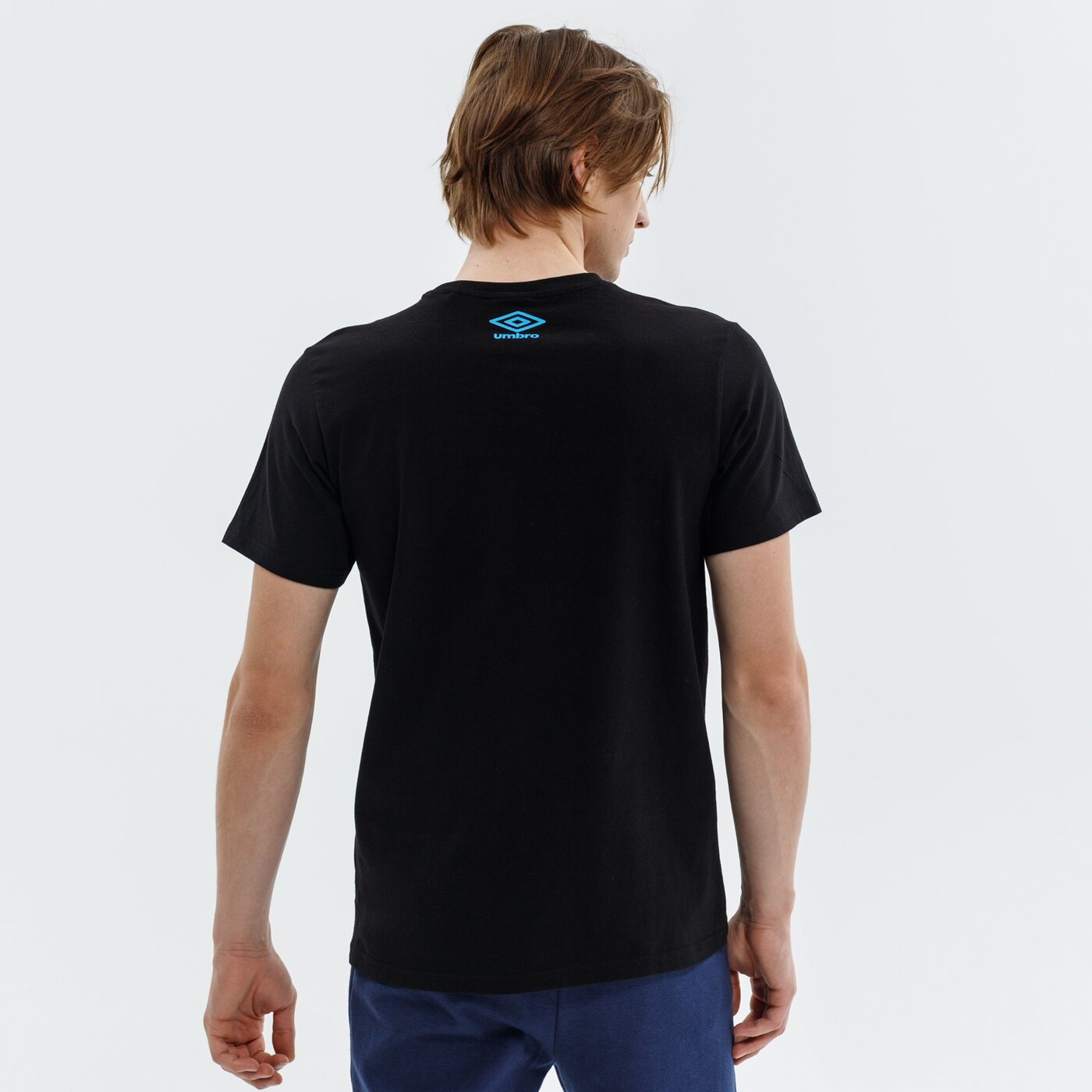 Koszulka męska UMBRO T-SHIRT NENEKO ul321tsm01001 kolor czarny