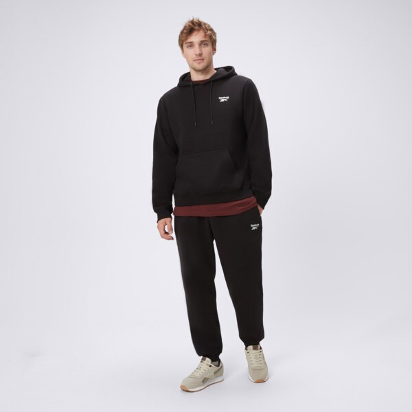 Spodnie dresowe męskie REEBOK SPODNIE ANDRE SMALL LOGO CUFFED 100240231 kolor czarny