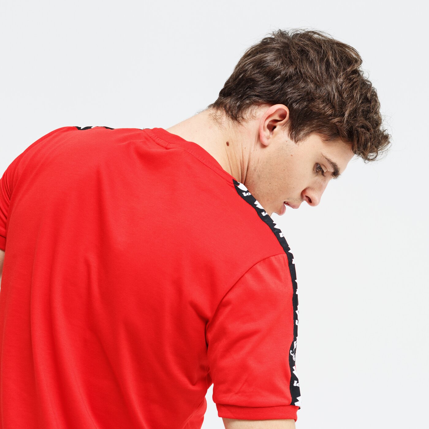 Koszulka męska LOTTO T-SHIRT SS ATHLETICA III JS 211756-0c4 kolor czerwony