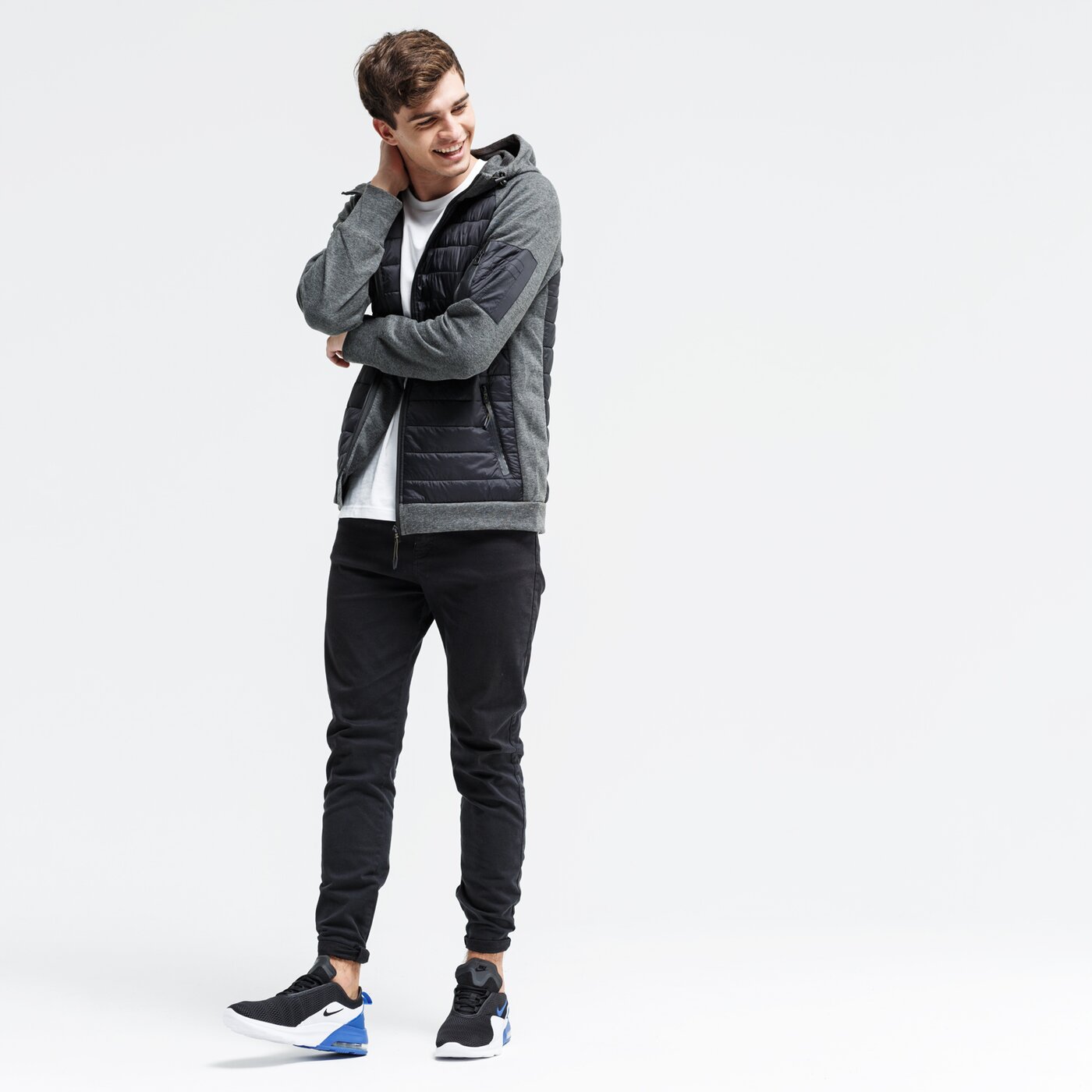 Kurtka przejściowa męska UMBRO KURTKA SORSAVESI ul39kum46001 kolor czarny