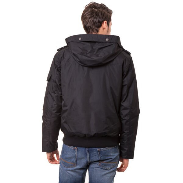 Kurtka zimowa męska CONFRONT KURTKA ITNERS cfv34kum06001 kolor czarny