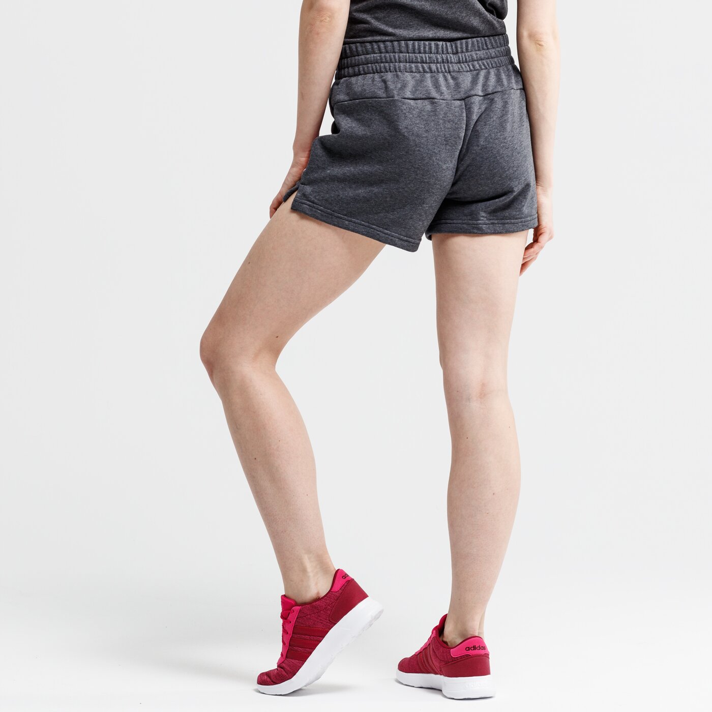 Spodenki damskie ADIDAS SZORTY W E LIN du0670 kolor szary