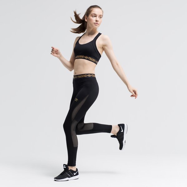 Spodnie dresowe damskie UMBRO LEGGINGS MIMIZU ul39spd09001 kolor czarny
