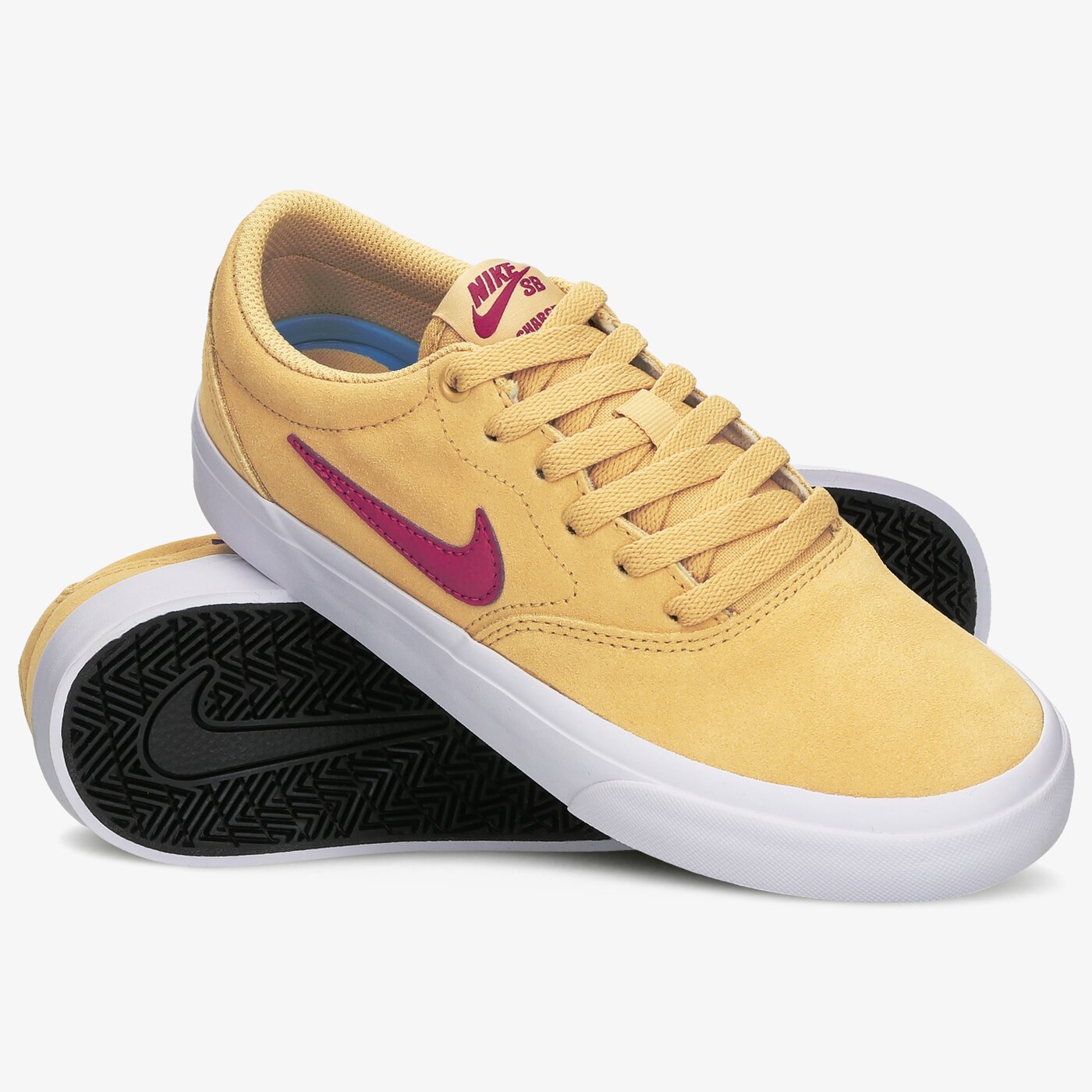 Buty sportowe damskie NIKE SB CHARGE SUEDE  cq2470-200 kolor beżowy