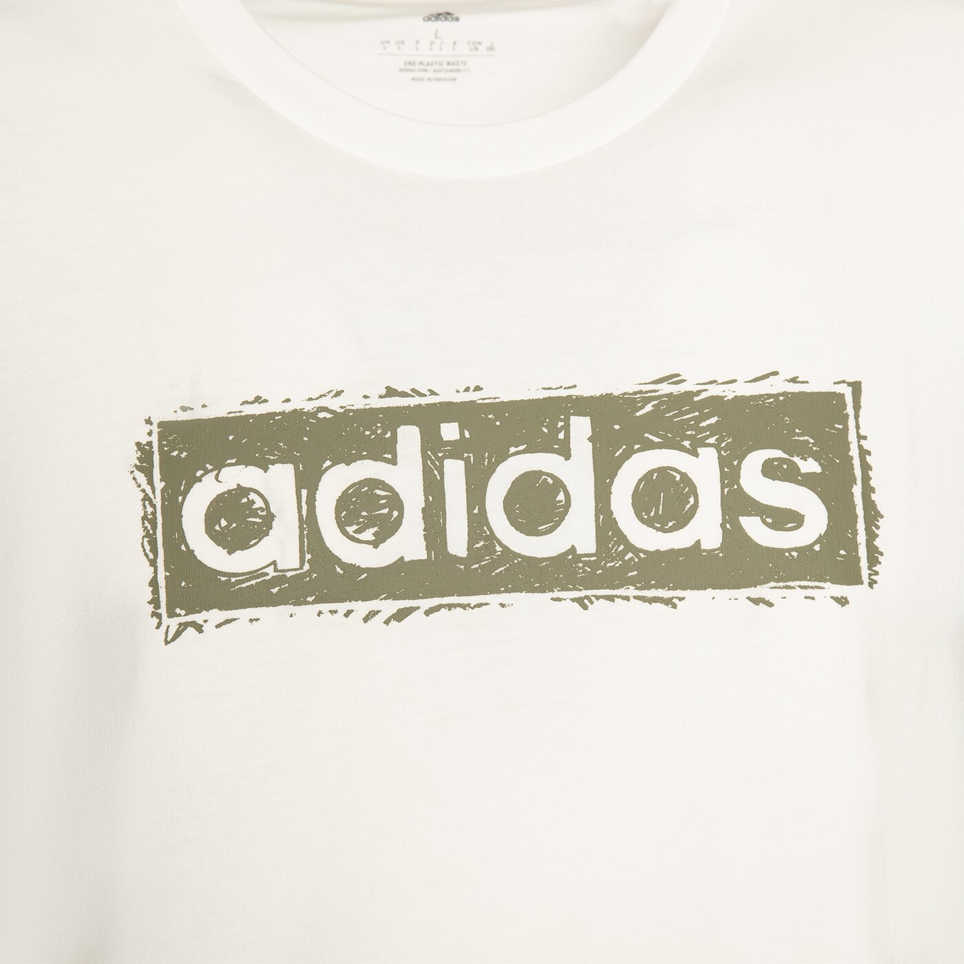 関税込み♪【adidas】Graffiti★ロゴ Tシャツ adidas Originals - T-shirt z nadrukiem/mleczny - Zalando.pl