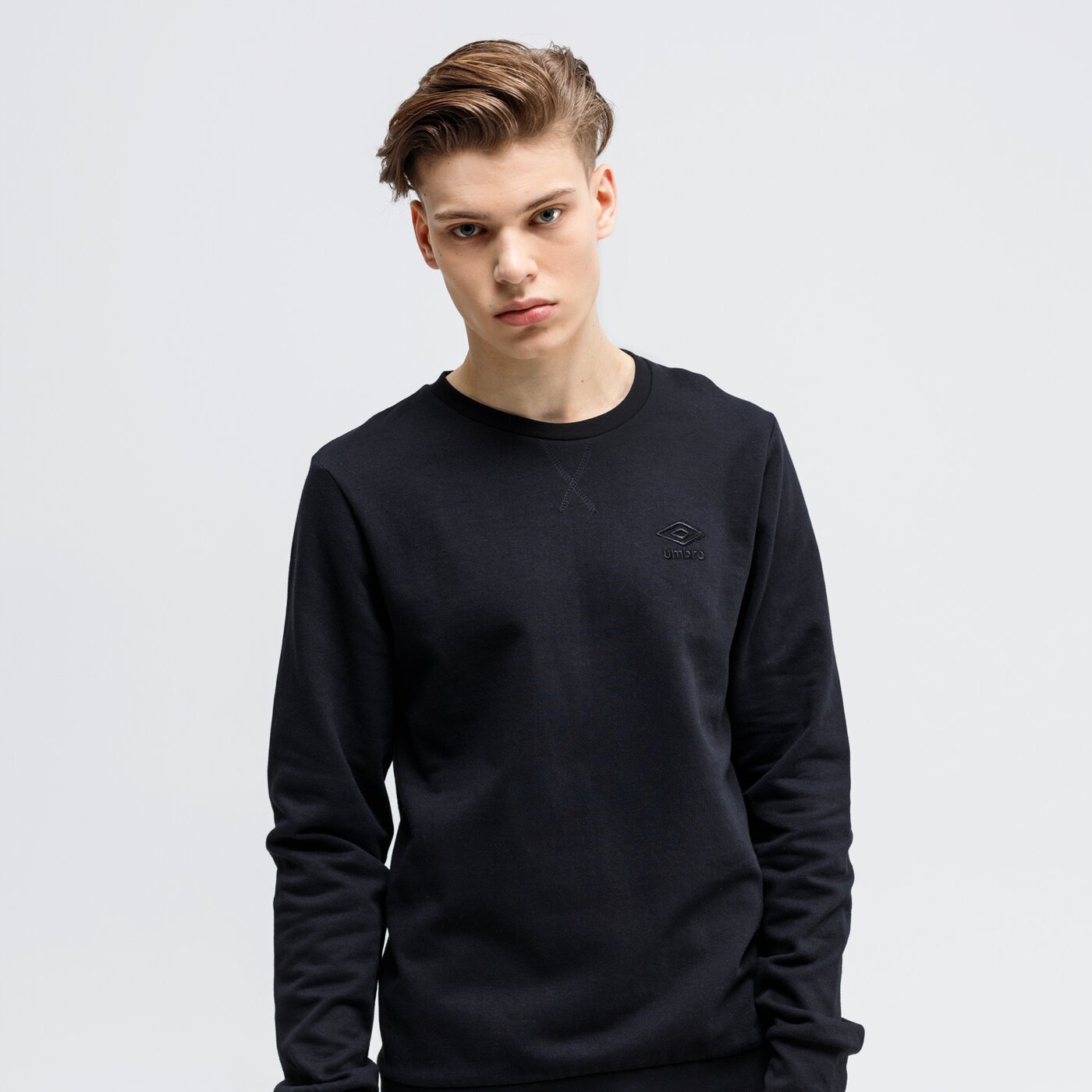 Bluza męska UMBRO BLUZA FLENO ul120blm44001 kolor czarny