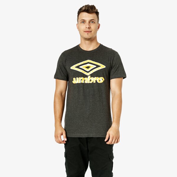 Koszulka męska UMBRO T-SHIRT SS POWERFUL ul38tsm40001 kolor szary