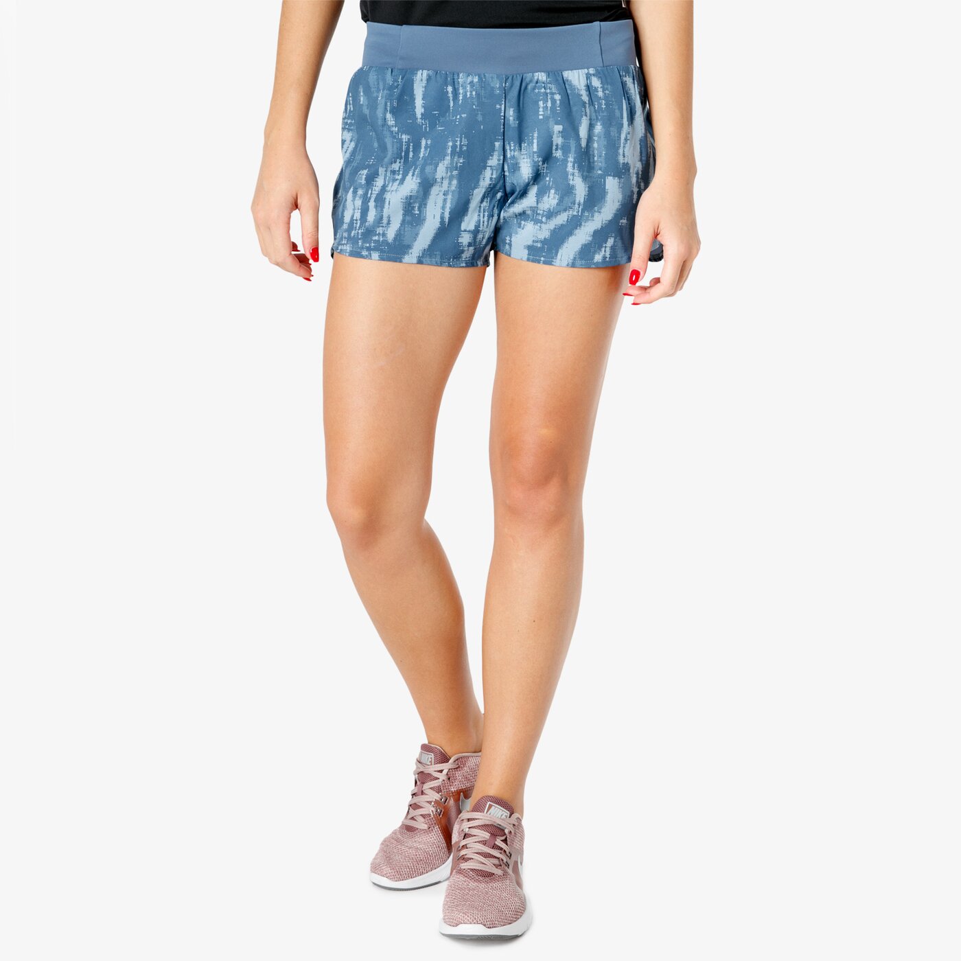 Spodenki damskie ADIDAS SZORTY SATURDAY SHORT cy5836 kolor niebieski