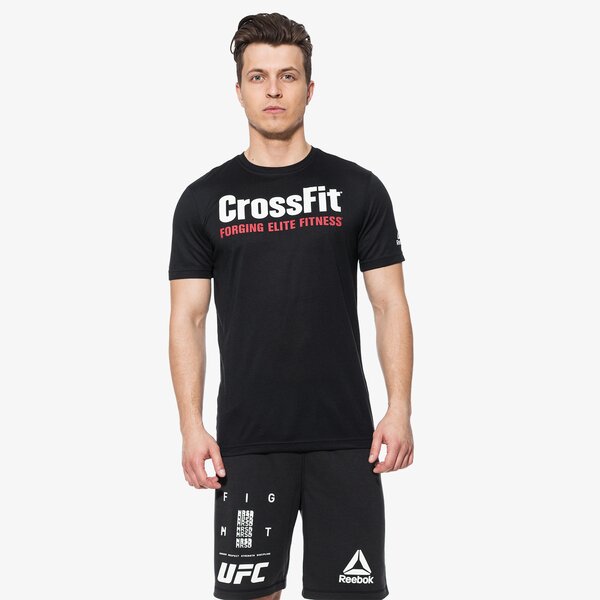 Koszulka męska REEBOK T-SHIRT SS RC FEF TEE- SPEEDWICK br0736 kolor czarny