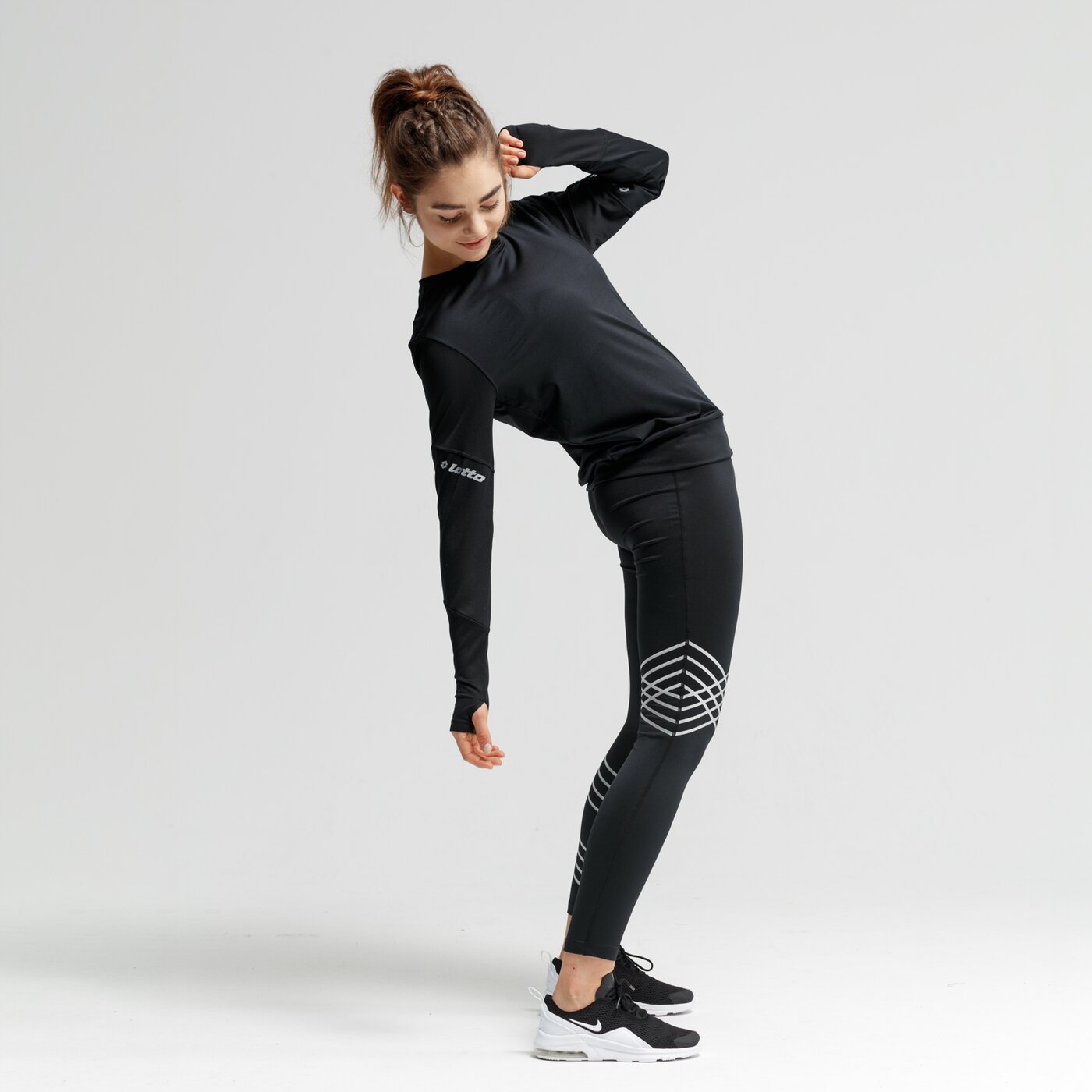 Bluza damska LOTTO BLUZA LUCCA lo19bld17001 kolor granatowy