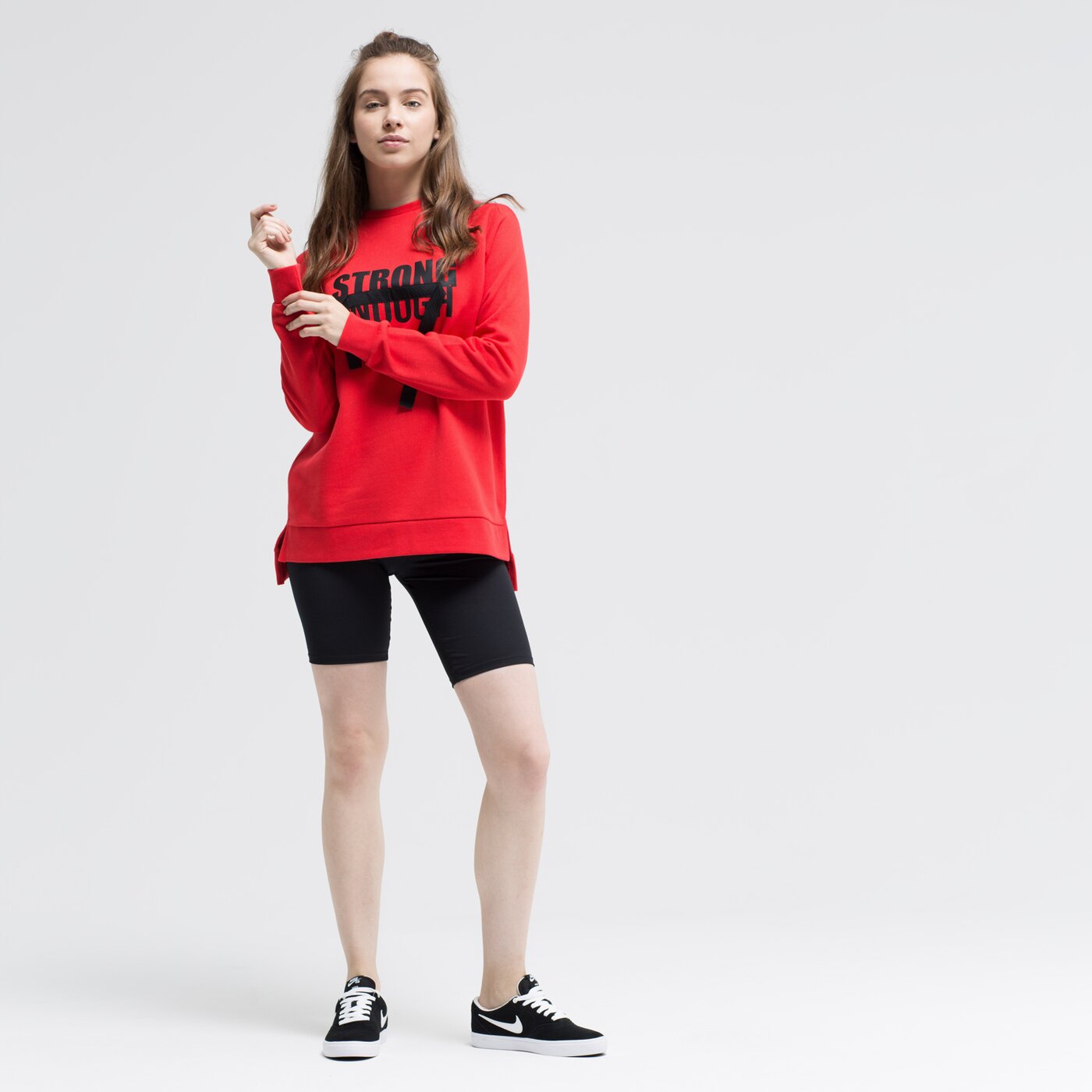 Bluza damska UMBRO BLUZA SERORA ul39bld01001 kolor czerwony