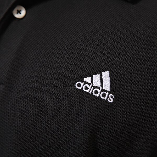 Koszulka polo męska ADIDAS POLO ESS x19177 kolor czarny