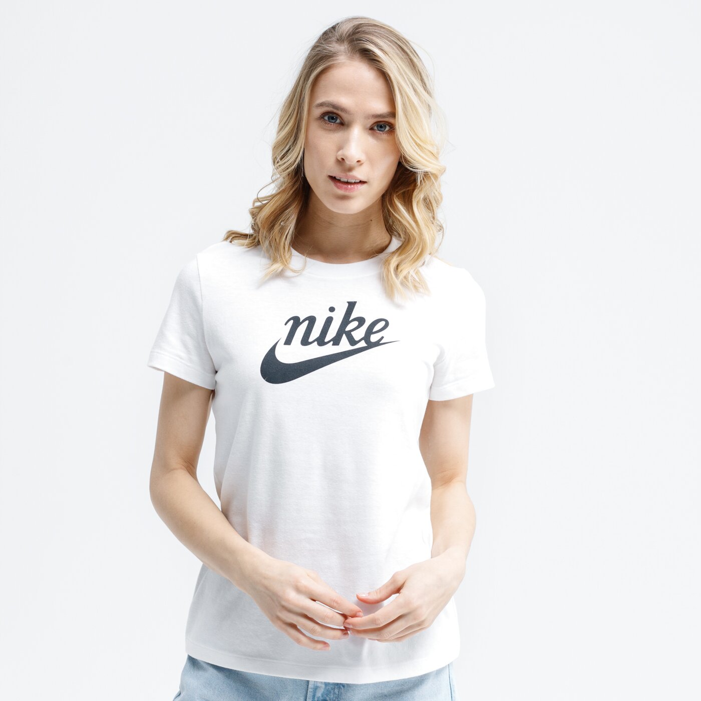 Koszulka damska NIKE T-SHIRT W NSW VARSITY ck4371-100 kolor biały