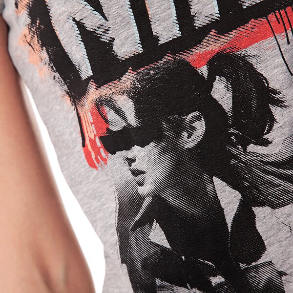 Koszulka damska NIKE T-SHIRT TEE-NO FINISH LINE 589562063 kolor szary