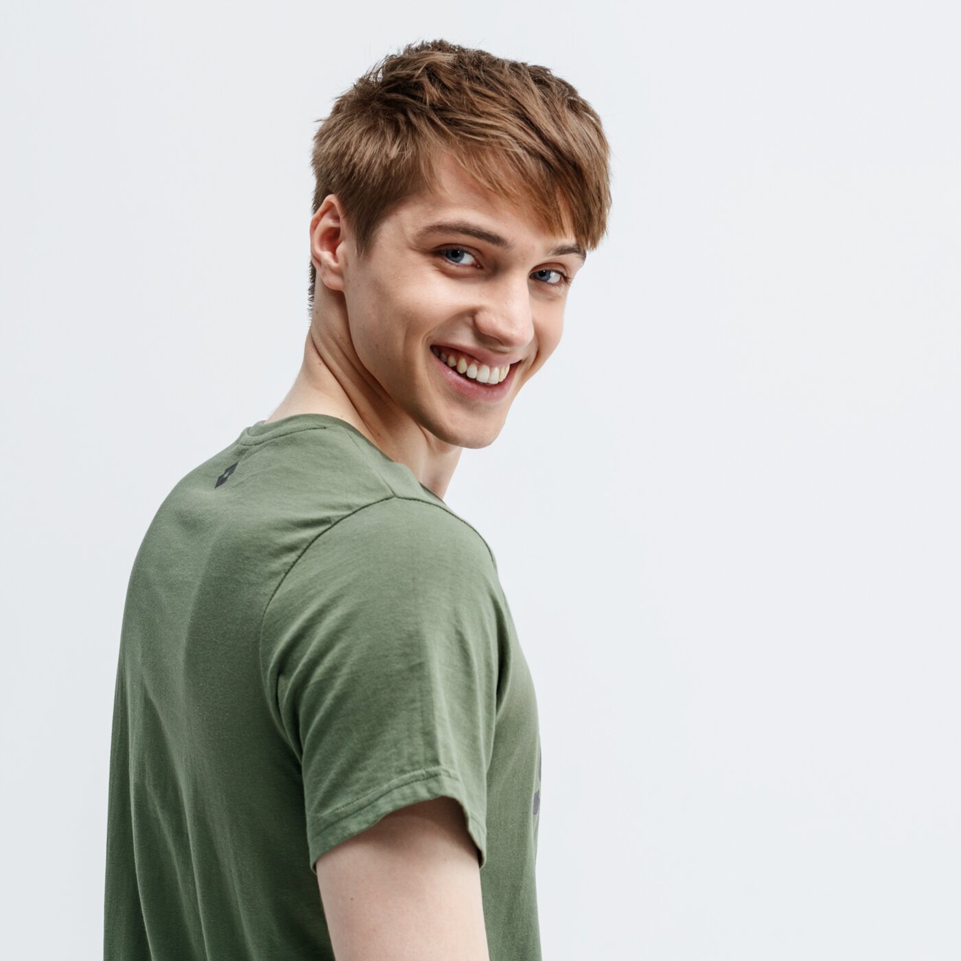 Koszulka męska LOTTO T-SHIRT EMILIANO lo39tsm43001 kolor khaki