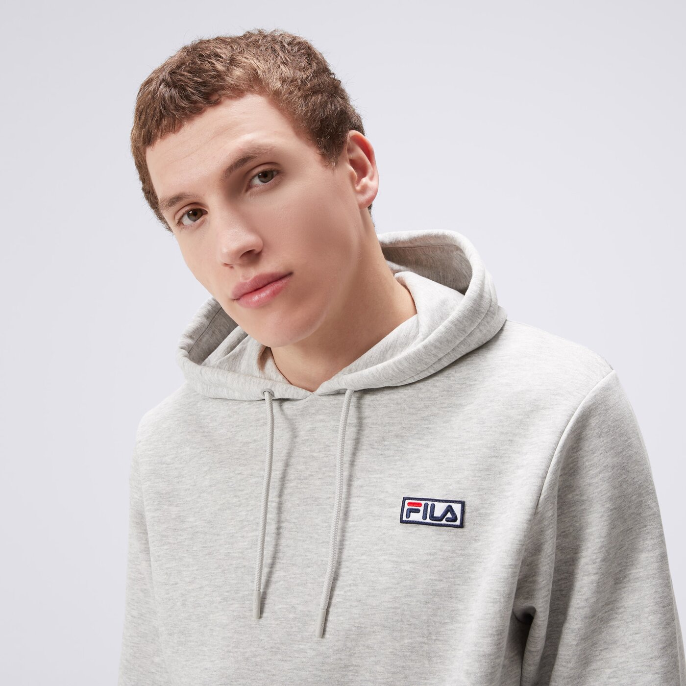 Bluza męska FILA BLUZA Z KAPTUREM TAZ 2.0 fw24spm024289 kolor szary