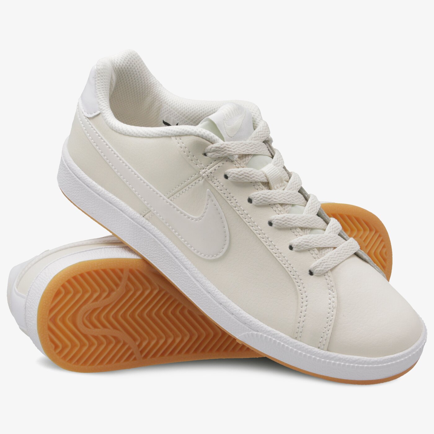 Buty sportowe damskie NIKE WOMEN'S COURT ROYALE 749867-117 kolor beżowy
