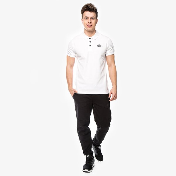Koszulka polo męska UMBRO POLO CHARLIE M ul16pom04001 kolor biały