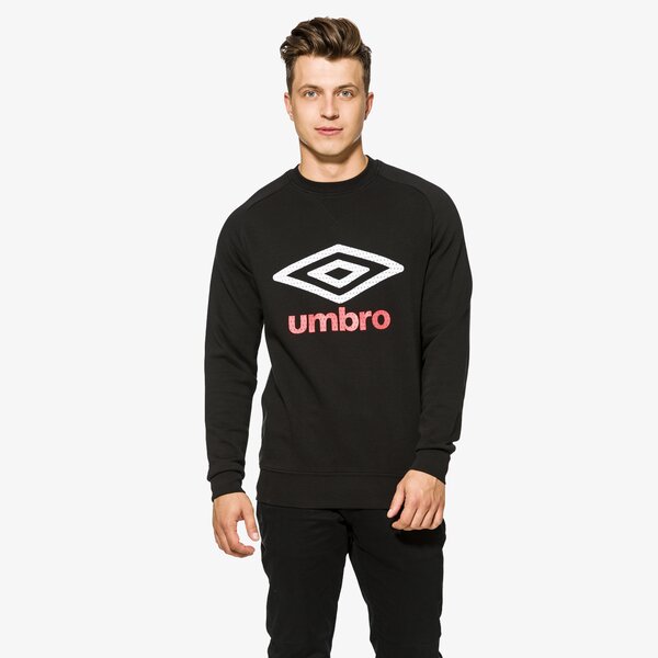 Bluza męska UMBRO BLUZA CREW NECK FLEECE 64552udra kolor czarny