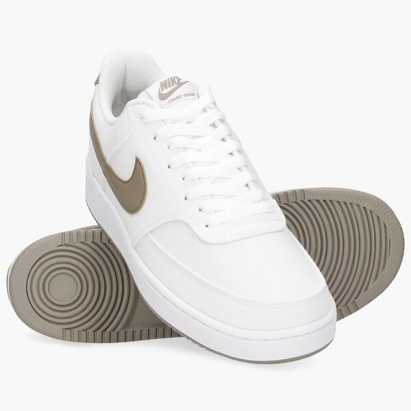 Buty sportowe męskie NIKE COURT VISION LOW CANVAS db7779-101 kolor biały