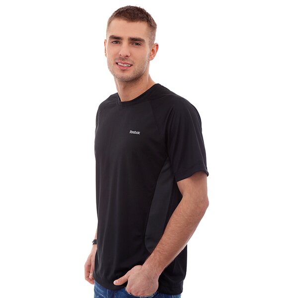 Koszulka męska REEBOK T-SHIRT FURY TECH T w48780 kolor czarny