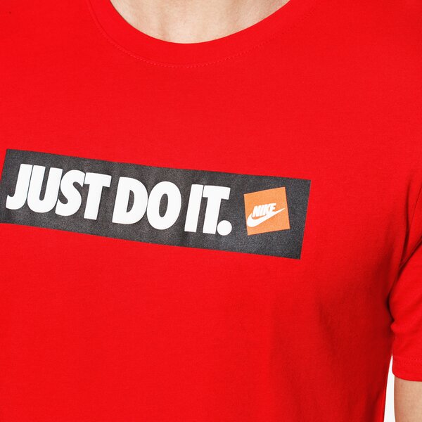 Koszulka męska NIKE T-SHIRT SS M NSW HBR 1 aa6412-657 kolor czerwony