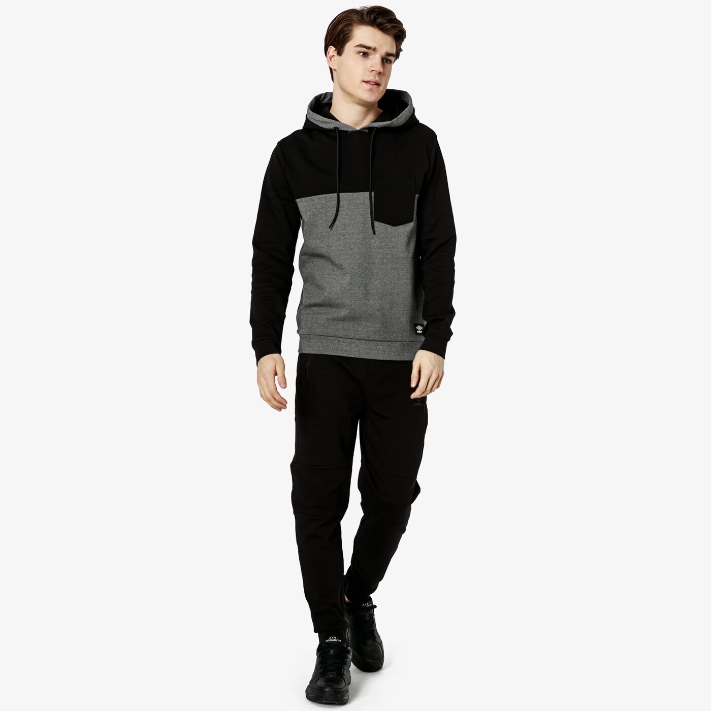 Bluza męska UMBRO BLUZA AREN ul19blm27001 kolor szary